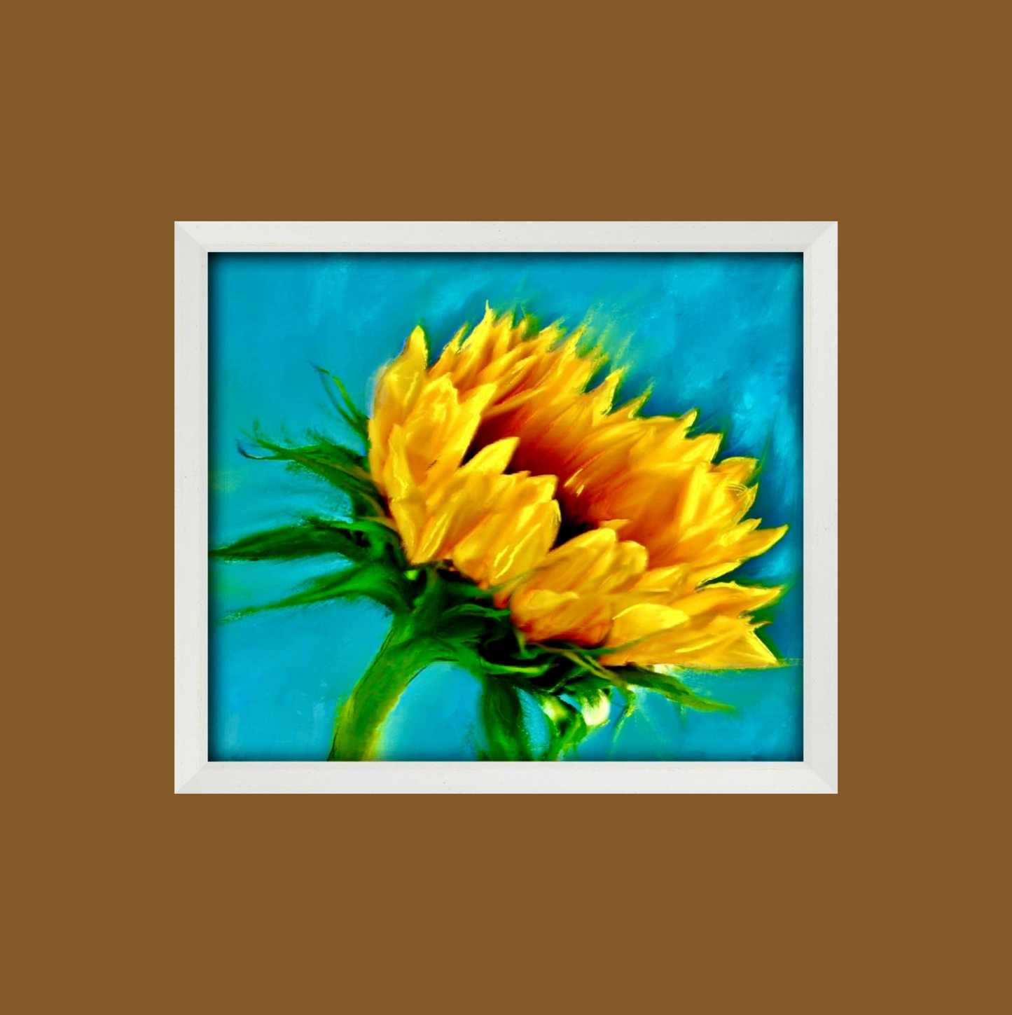 Wavy yellow petals