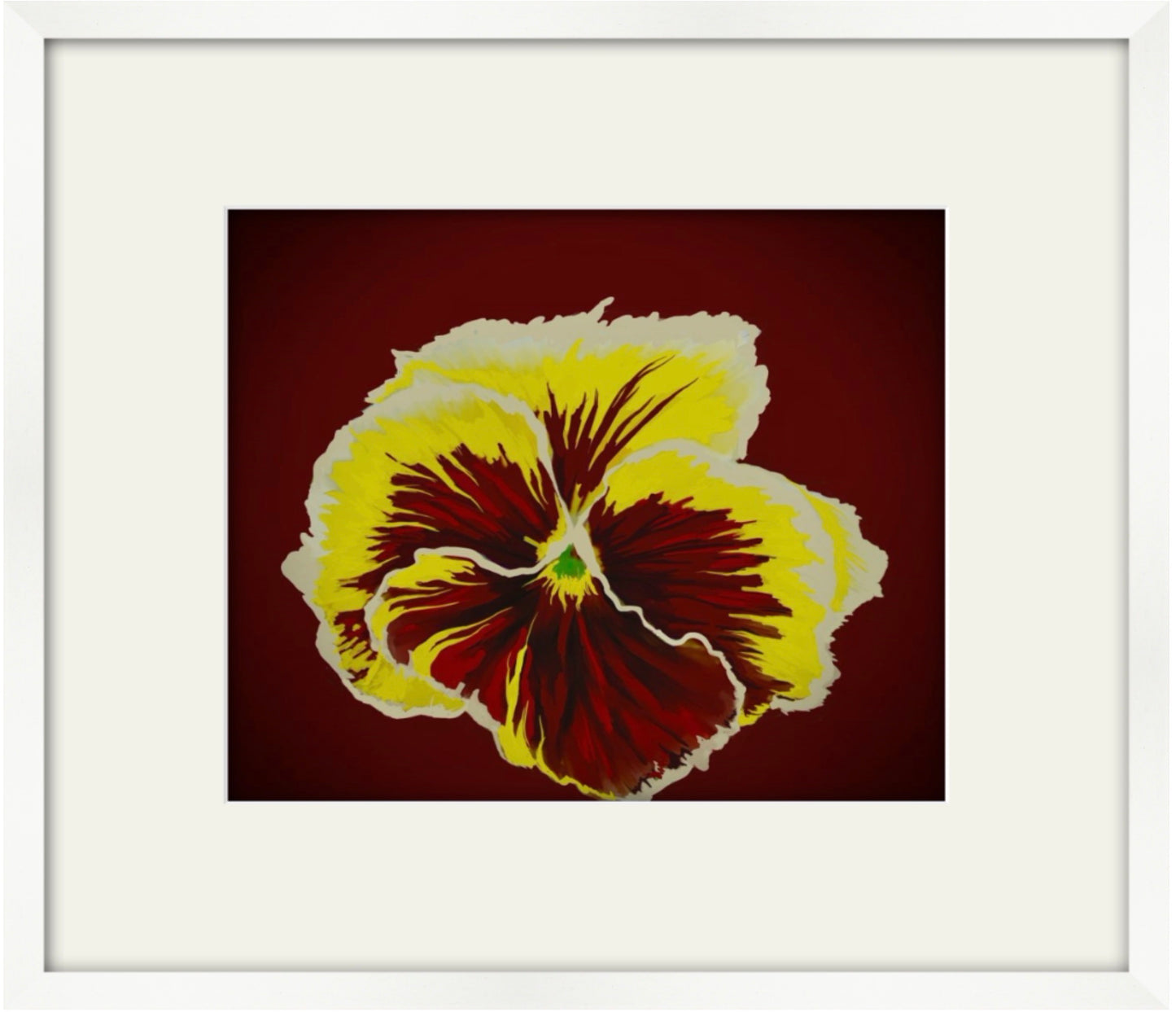Natural Bliss (Brown and Yellow Flower)
