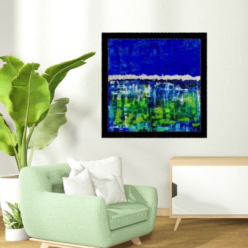 Enchanted Waters: Where Blue Meets Green