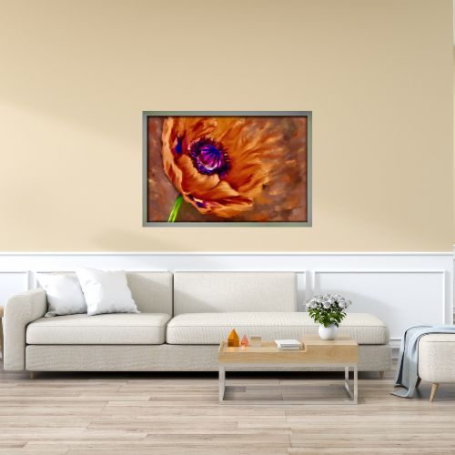 Natural Bliss (Brown and Yellow Flower)