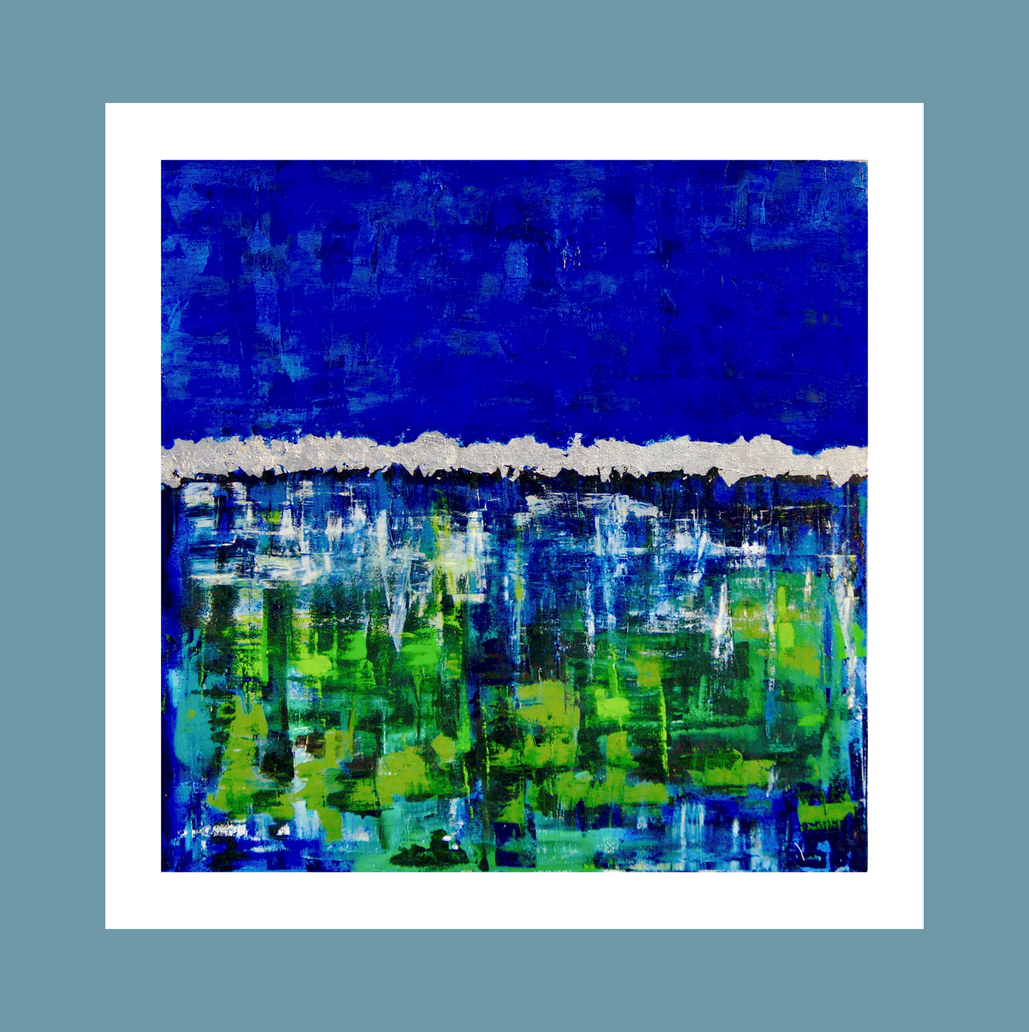 Enchanted Waters: Where Blue Meets Green
