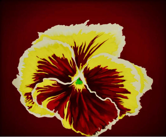 Natural Bliss (Brown and Yellow Flower)